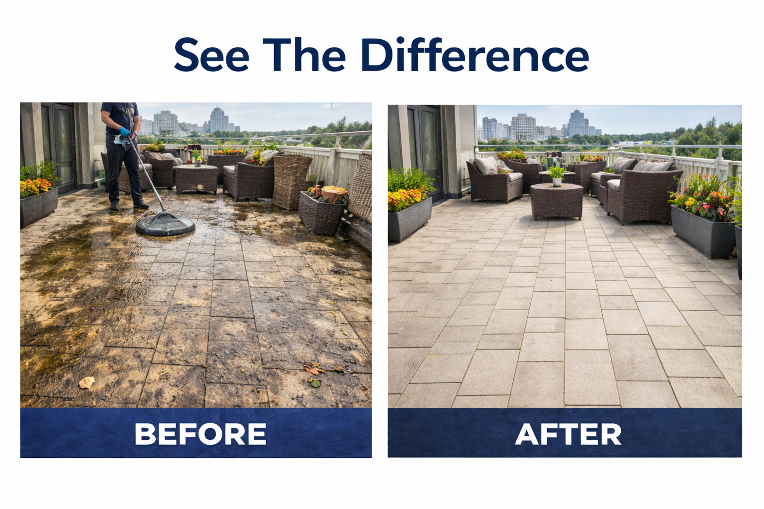 Terrace & Roof Cleaning in HSR Layout